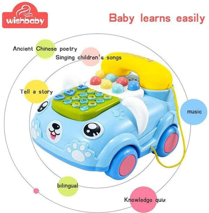 Early Education Musical Telephone Multifunctional Toy