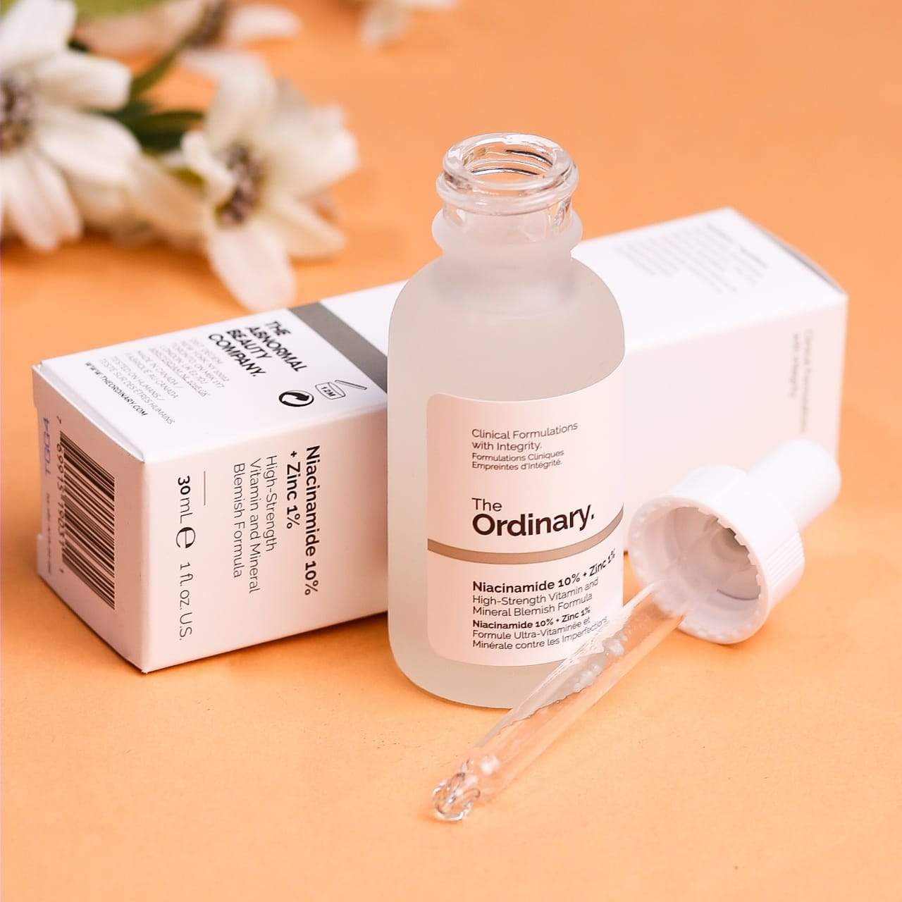 The Ordinary Serum Niacinamide 10% + Zinc 1% Original With Code Skin Care Proper Bazaar 