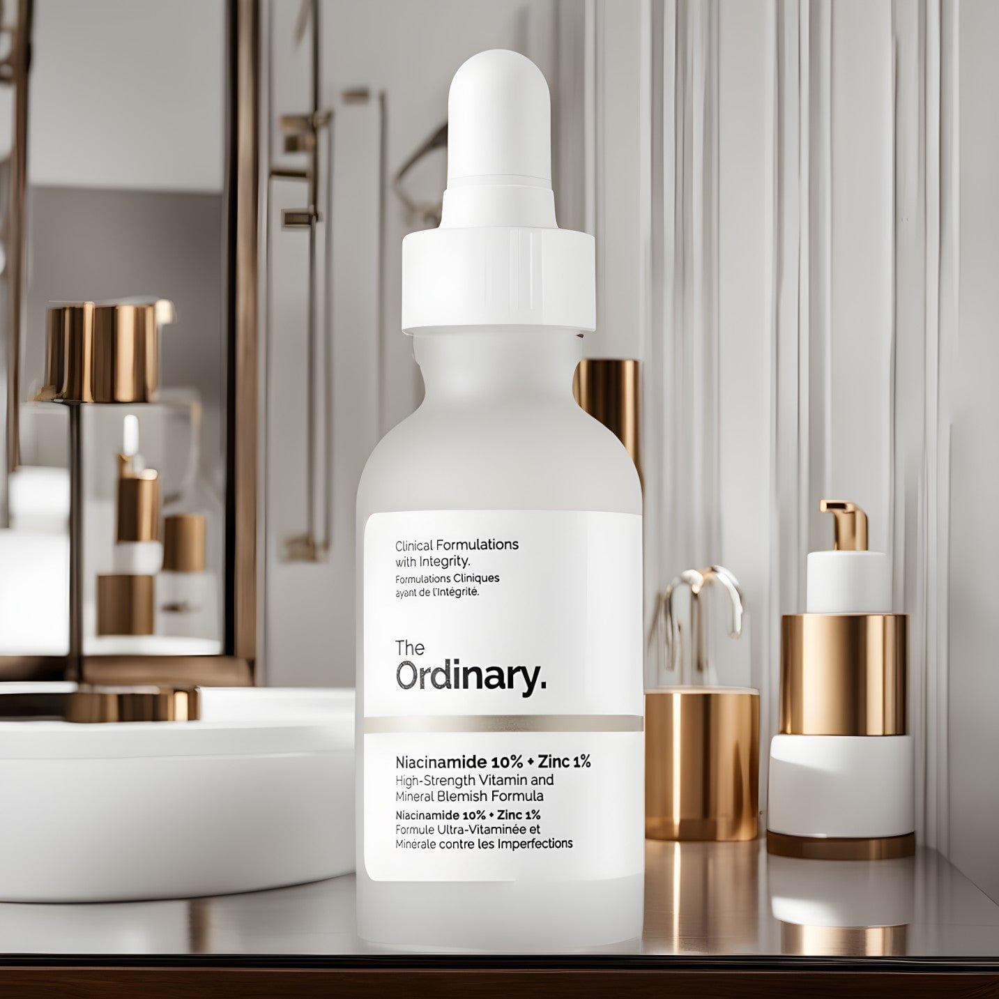 The Ordinary Serum Niacinamide 10% + Zinc 1% Original With Code Skin Care Proper Bazaar 