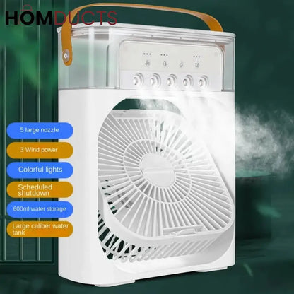 Portable Air Conditioner Fan, Humidifier, Mini cooling fan/Spray cooling fan/Portable mini ac cooling fan