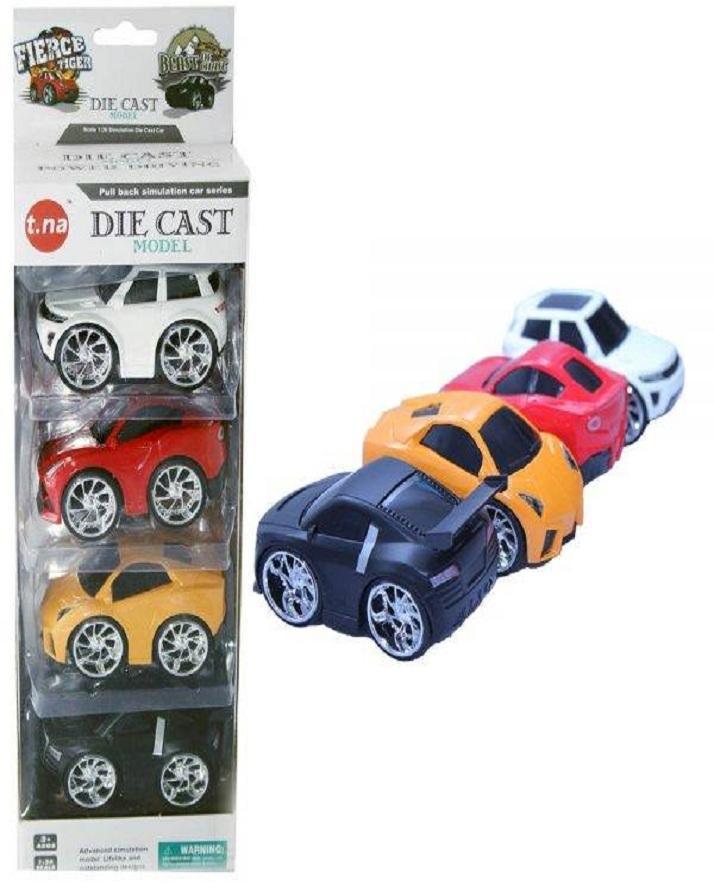 Pull Back Die Cast Matet set of 4